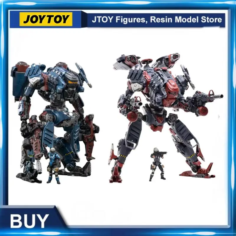 

[IN STOCK] JOYTOY 1/25 Action Figure Mecha Purge 01 Combination Warfare Mecha （Red/Blue）Anime Collection Model Toy Free Shipping