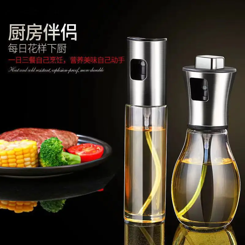Oil spray bottle pulverizador dispenser sprayer olive kitchen accessories gadget cooking bbq  tools