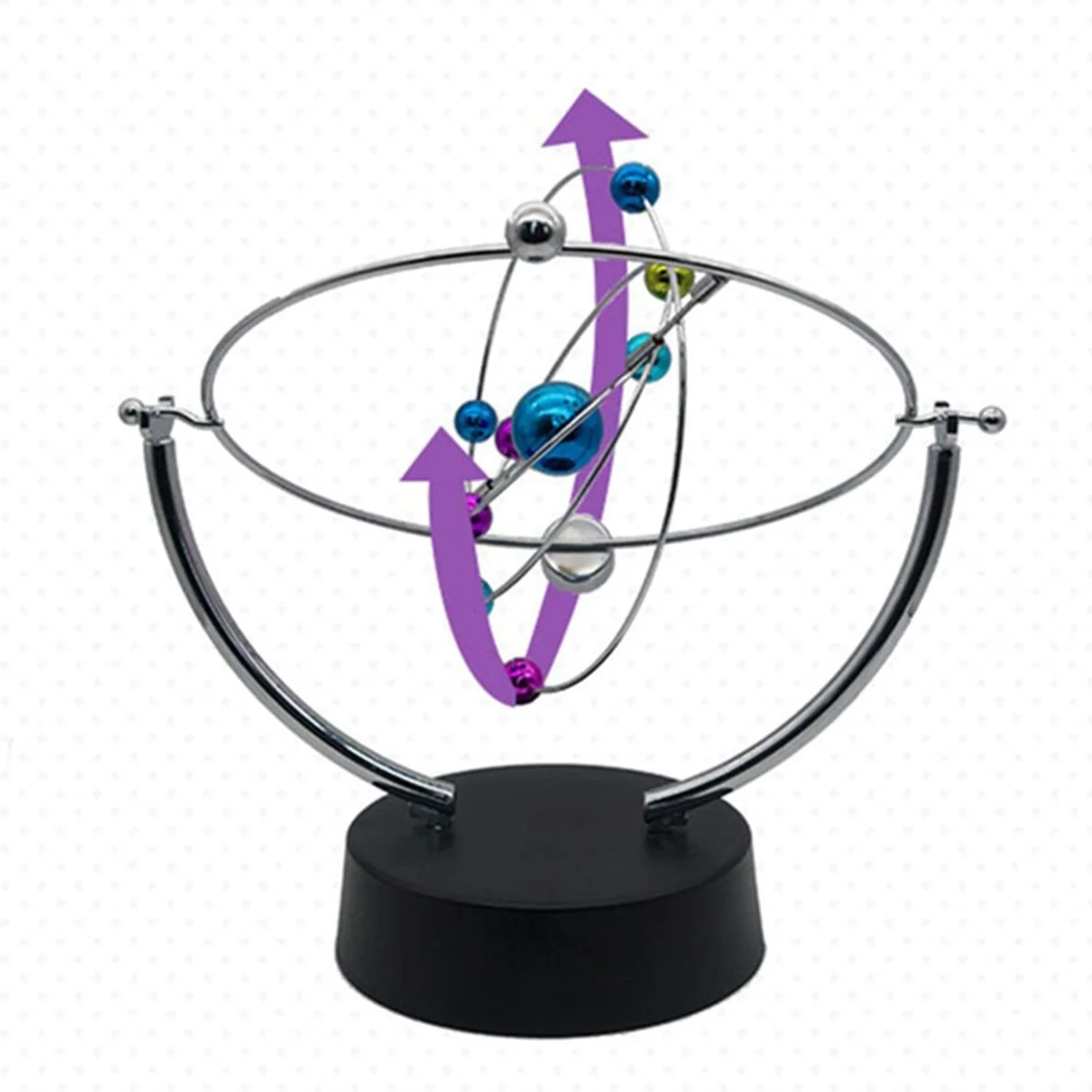 

Kinetic Art Asteroid - Electronic Perpetual Motion Desk Toy Home Decoration