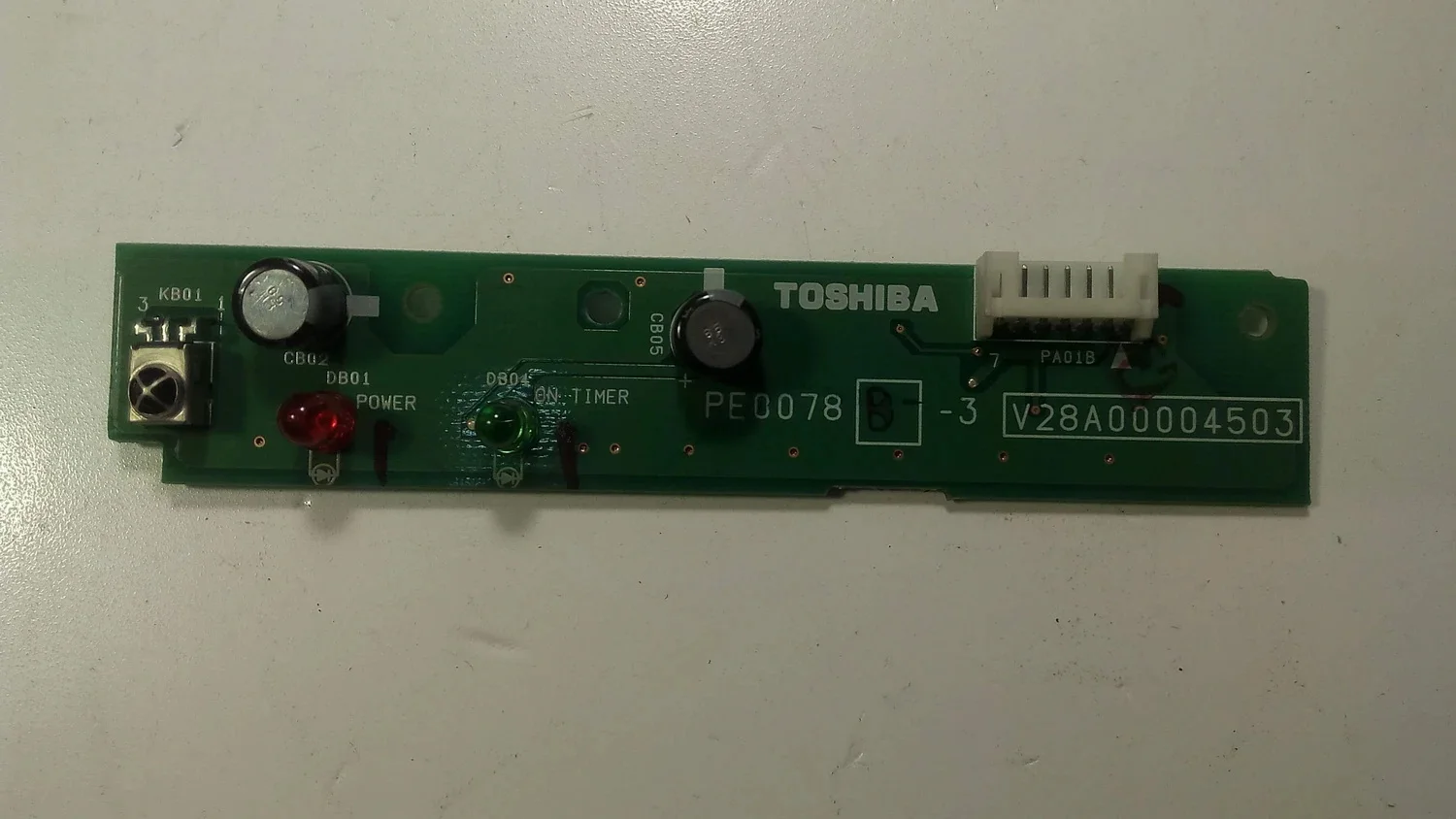 Плата фотоприемника PE0078B-3 V28A00004503 R-1786 V28A000042A0 для 26Wl66R Lcd Телевизор Toshiba управления
