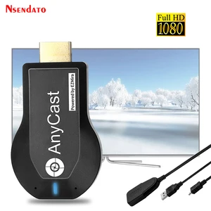Anycast m2 ezcast Miracast Any Cast беспроводной для DLNA AirPlay Зеркальное HD TV Stick Wifi Дисплей Dongle приемник для IOS Android