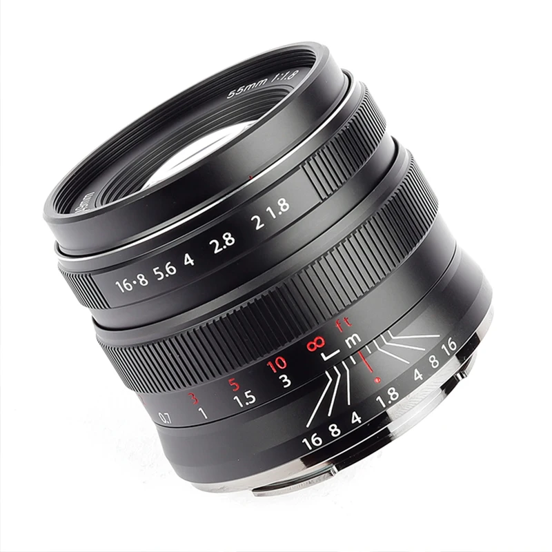 

Зеркальный объектив с фиксированным фокусом, 55 мм, F1.8