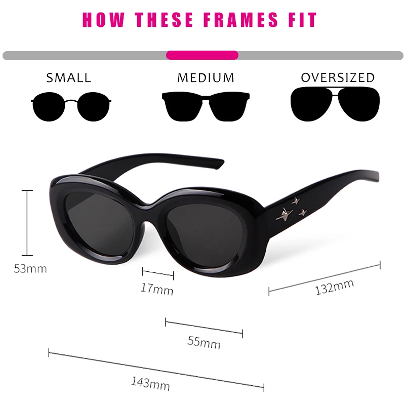 WHO CUTIE Fashion Square Sunglasses Women Brand Design Flat Top Leopard Rivet Big Rectangle Frame Sun Glasses Shades Lady UV400 images - 6