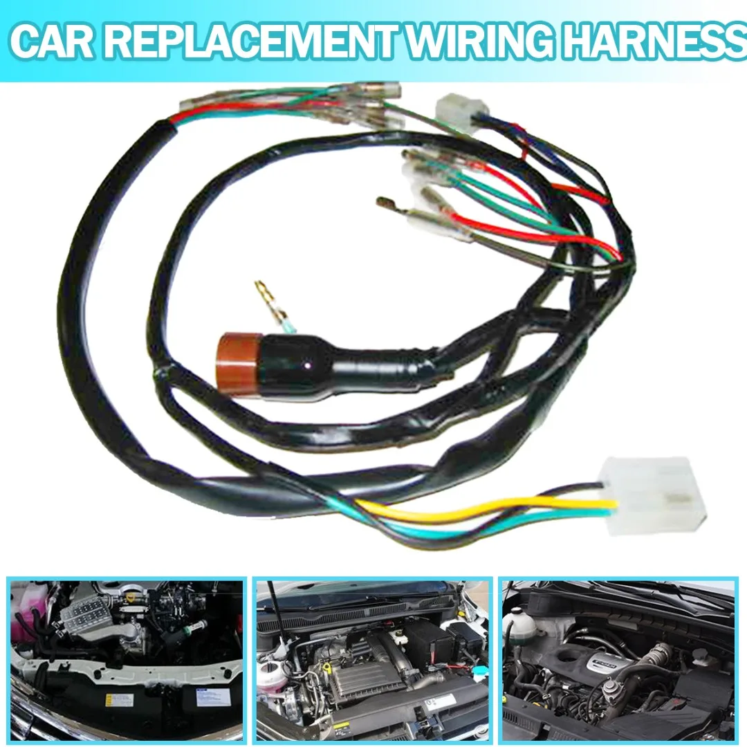 

Mayitr 1pc Durable Wire Harness Replacement Spare Parts Accessories Fit For Honda CT70 K0 / HK0 1969-1971