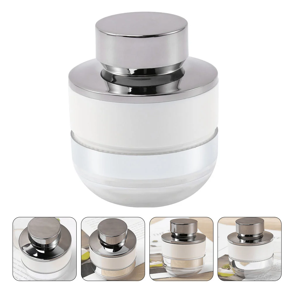 

2pcs Mushroom Head Powder Boxes Cosmetic Powder Pearl Powder Storage Case