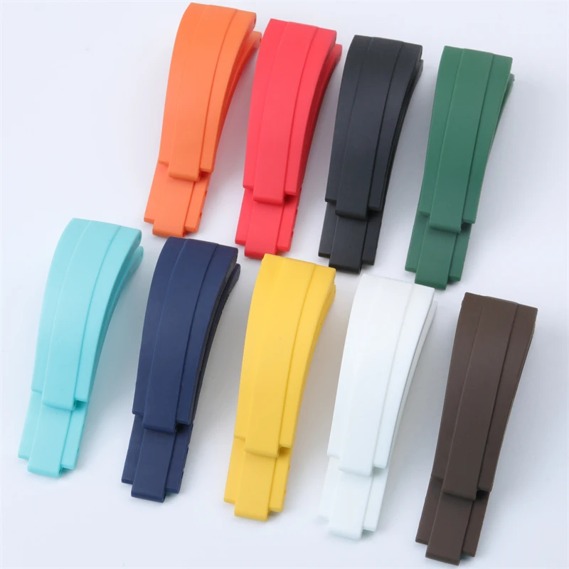 Регулируемый ремешок для часов 20/21 мм подходит ремешка Rolex Daytona Submariner GMT Explorer 2 yach-