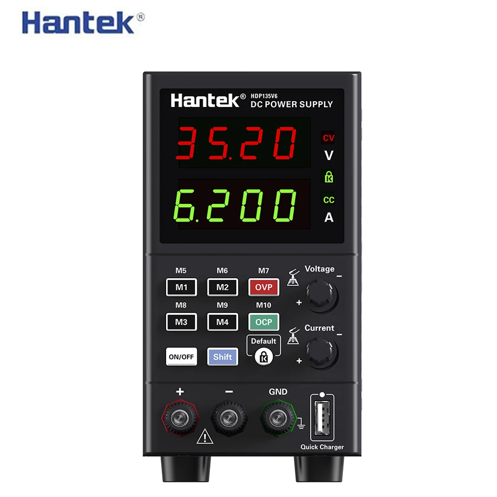 

Источник питания постоянного тока Hantek HDP135V6A, 35 в 6 А, стандартный цифровой лабораторный источник питания со стабилизацией, регулятор напряже...