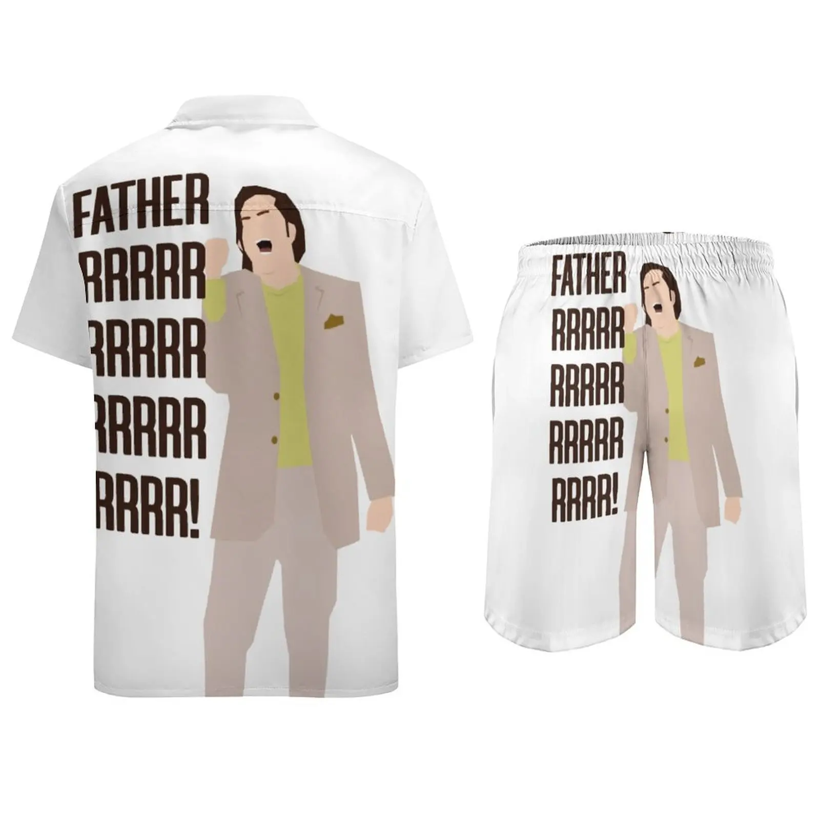 Мужской пляжный костюм из двух предметов размер США