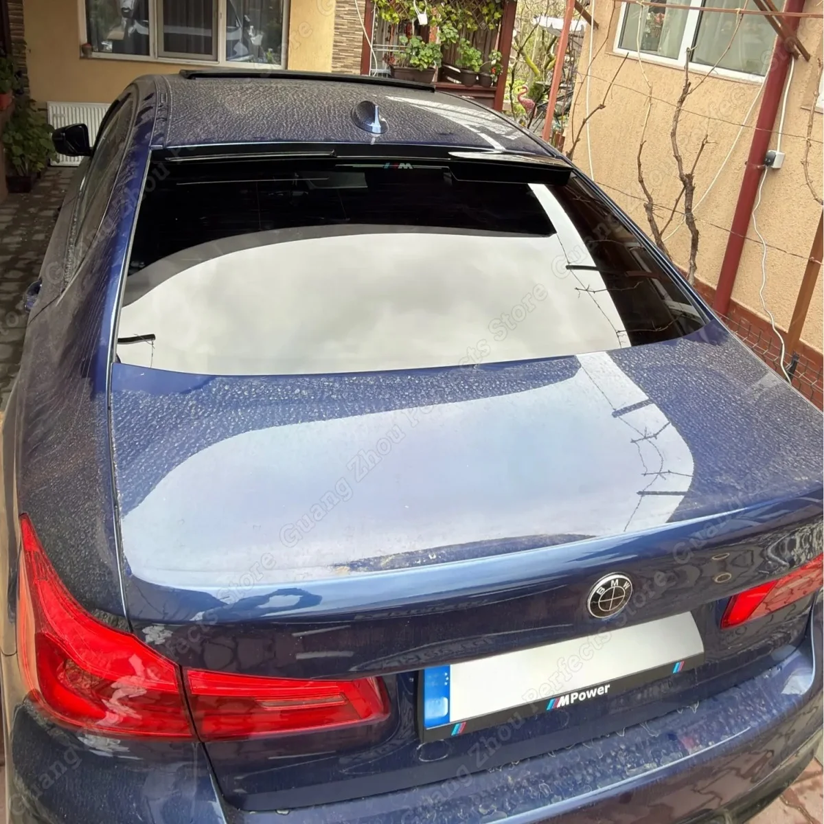 Фото Задний спойлер PSM Style для BMW 5 серии G30 520i 530i 540i M550i M550d 2017-2023, накладка на крышу, тюнинг-комплект №3