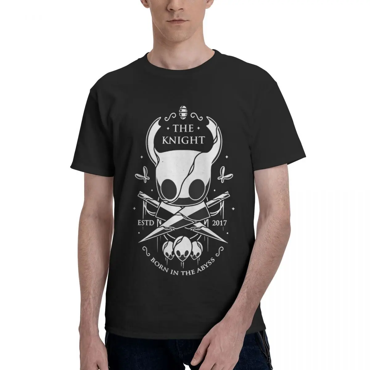 

Hollow Crew Team Cherry 2 T-shirts Creative Cool Top quality Adult T-shirt Fresh Fitness USA Size