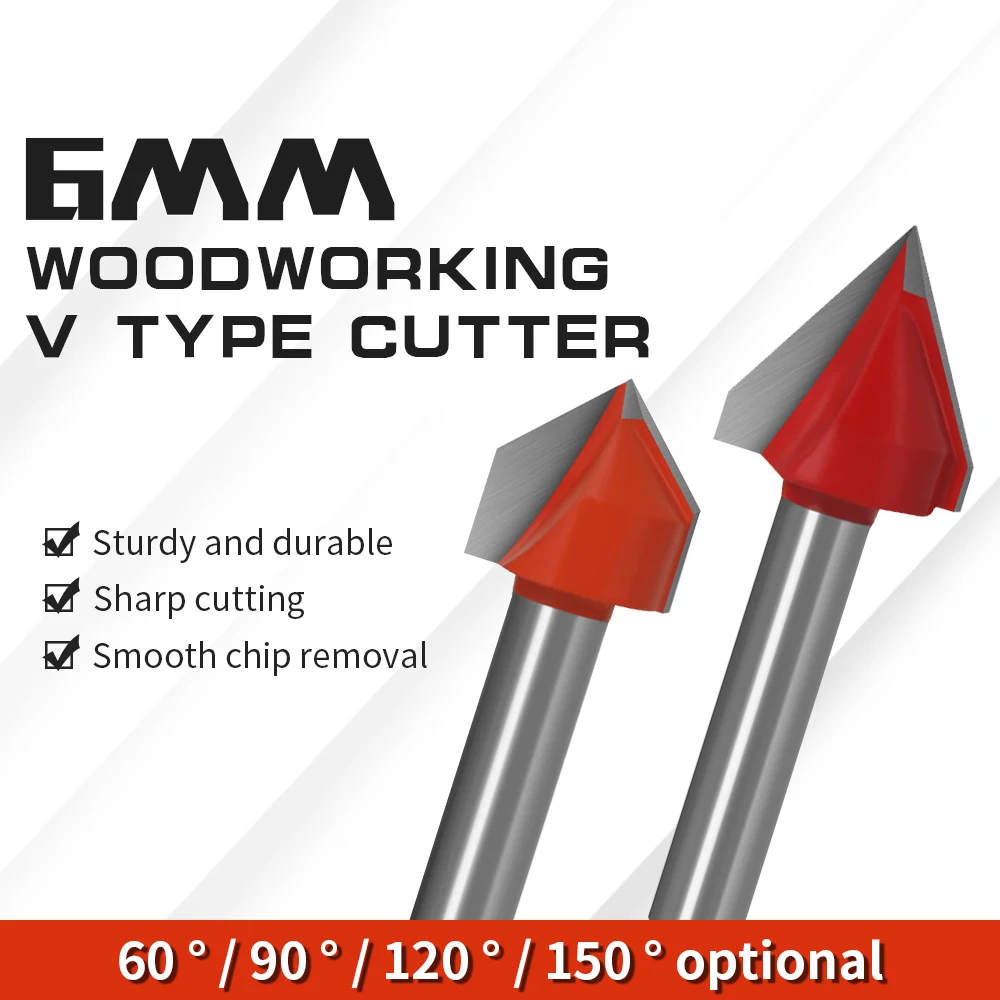 

Т 60/90/120 градусов V-образное гравировальное долото 8 мм хвостовик V канавка для дерева фреза из карбида вольфрама Концевая фреза фаска фреза