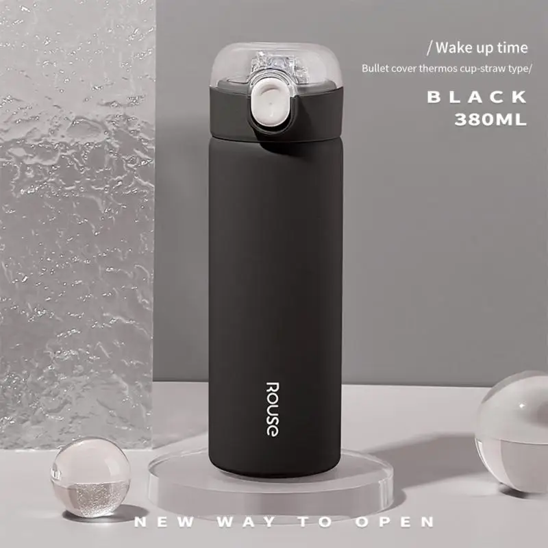 

Портативная изоляционная чашка-термос, дорожная Вакуумная чашка, походная и офисная Термокружка Из Нержавеющей Стали, герметичная бутылка ...