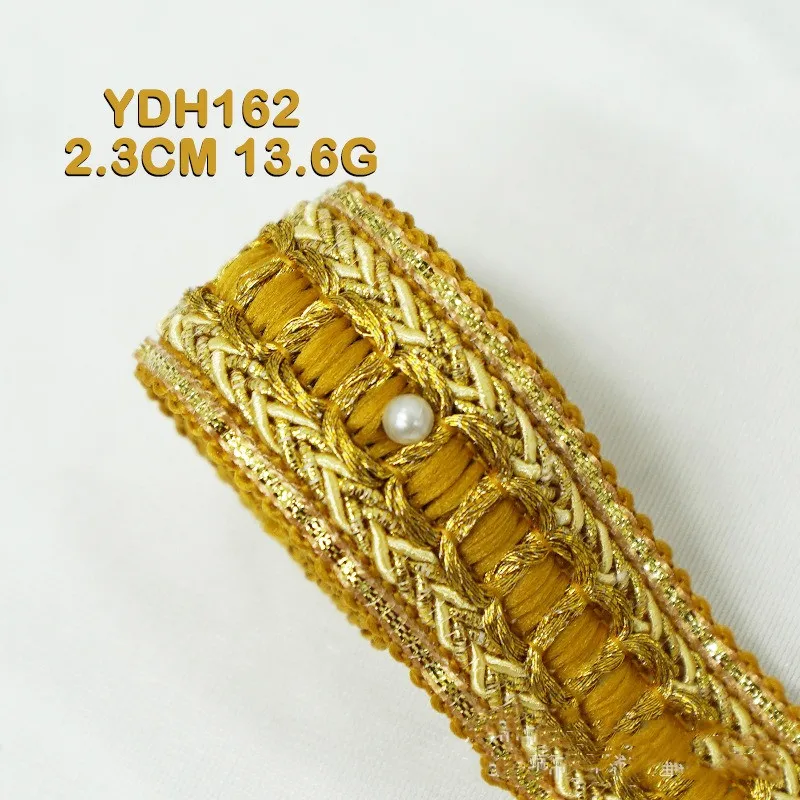 Кружевная лента с вышивкой