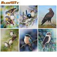 ruopoty 40x50cm painting by numbers paint kit paintings on number birds on trees coloring by numbers gift art supplies