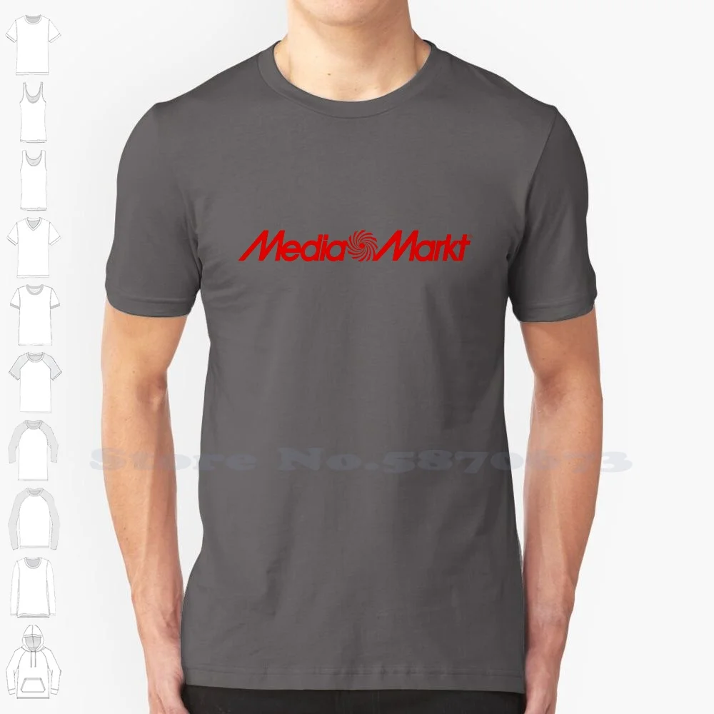 

Media Markt Logo Brand Logo 2023 Streetwear T Shirt Top Quality Graphic Tees