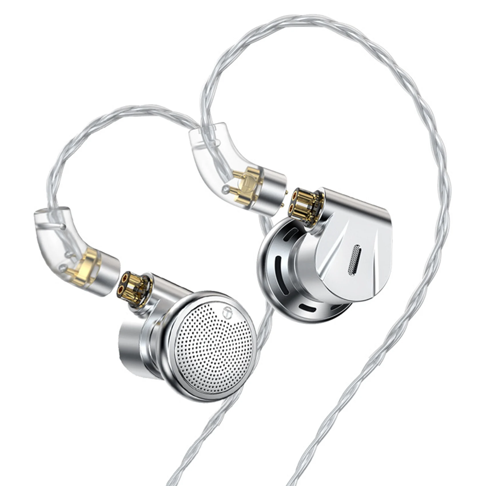 

TRN EMX 14.2Mm Dynamic Headphones HIFI Audiophile-Grade 2PIN Beryllium-Plated Diaphragm Unit Noise-Cancelling Headphones