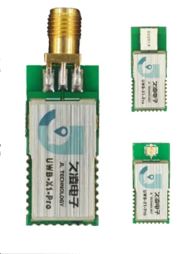 Высокомощный контакт UWB RF X1 Pro совместим с модулем высокой мощности дальностью