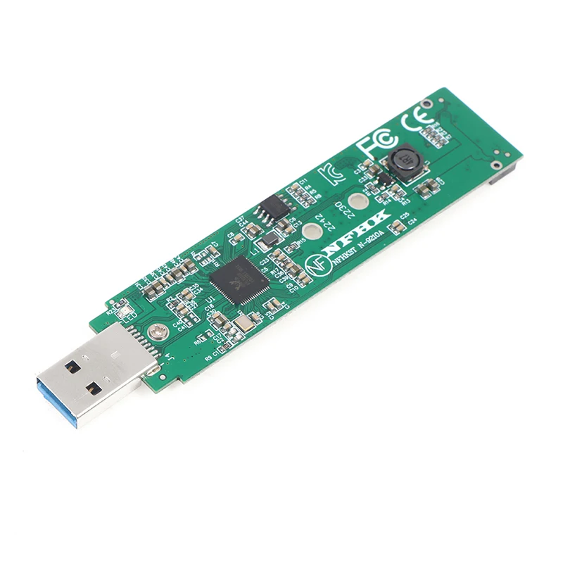 

SATA nvme dual protocol m.2 SSD to USB 3.0 3.1 adapter Card RTL9210B not supported PCIe x2 and PCIe X4 AHCI