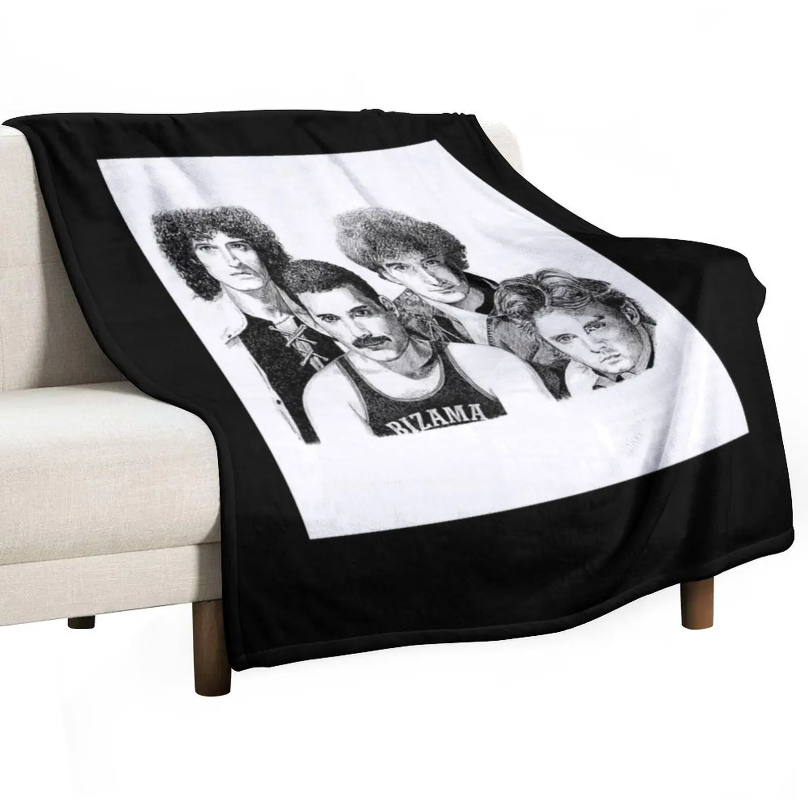 Группа футболок белая футболка группы queen _ от quardo плед одеяло фланелевые одеяла