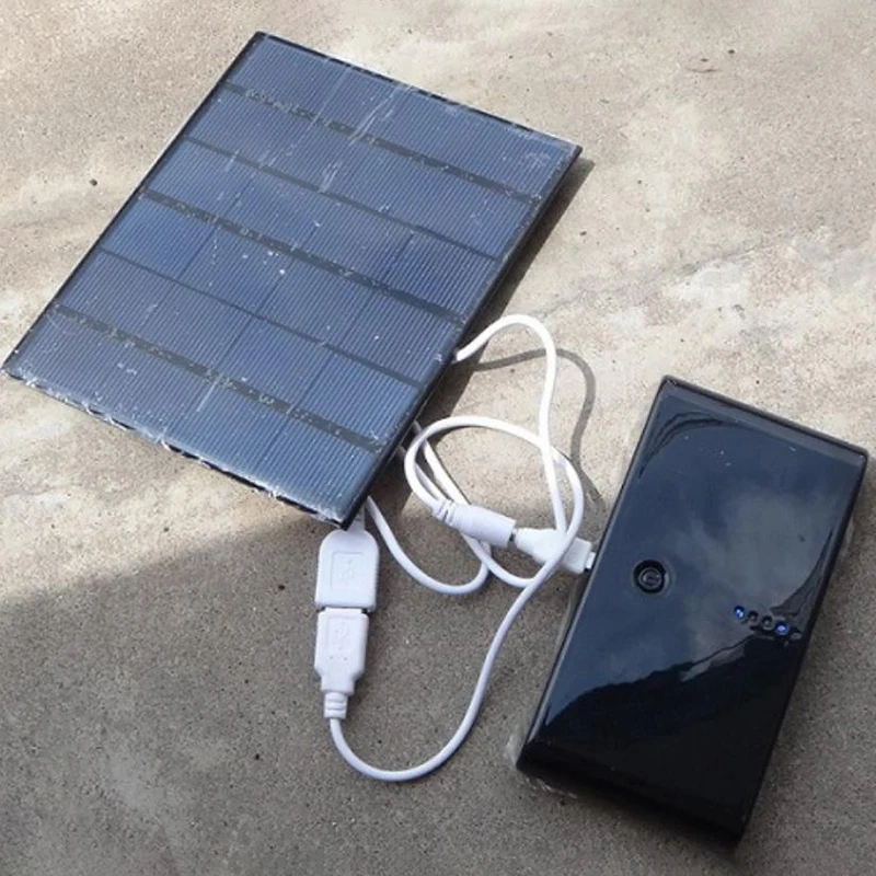 3 5 Вт 6 в солнечная панель с USB-кабелем