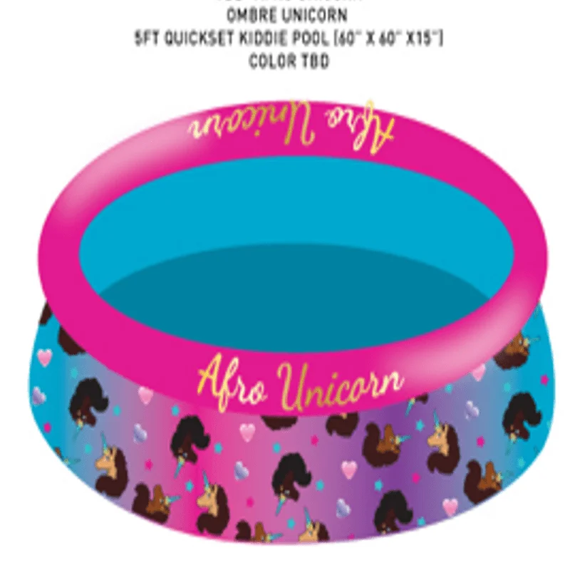

– Inflatable Pool – Kiddie Pool – Girls – Purple/