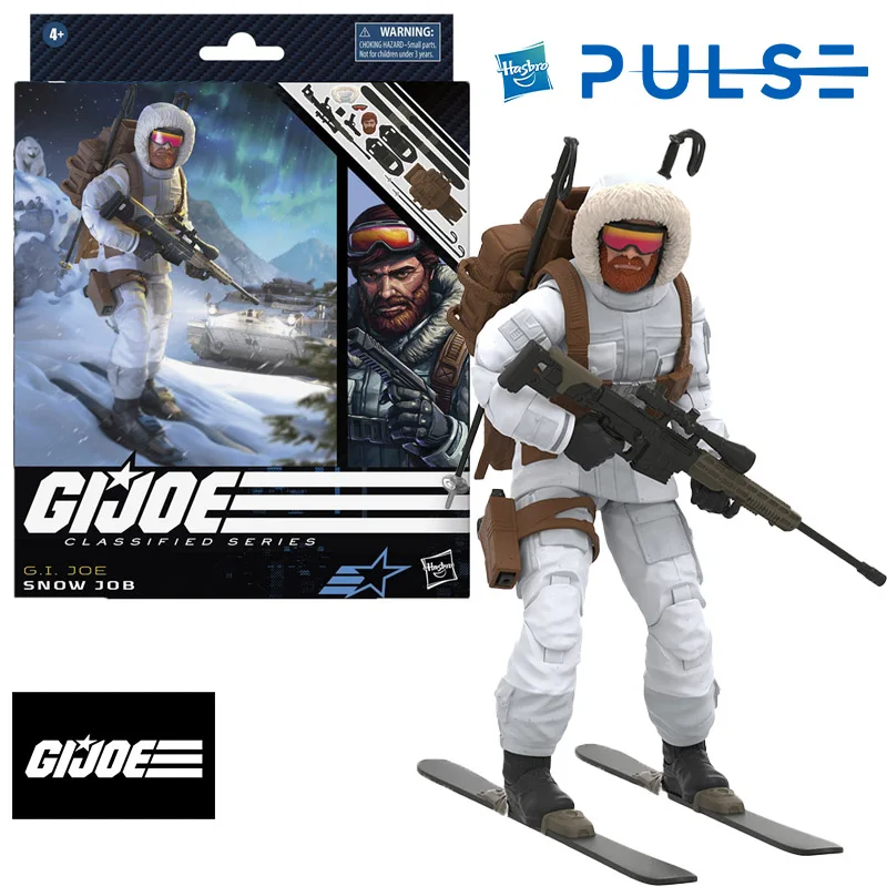 

Предварительная продажа Hasbro G.i. Коллекционная подвижная фигурка Джо из сериала «Снежная работа», 6 дюймов, оригинальный подарок на Хэллоуин для мальчиков