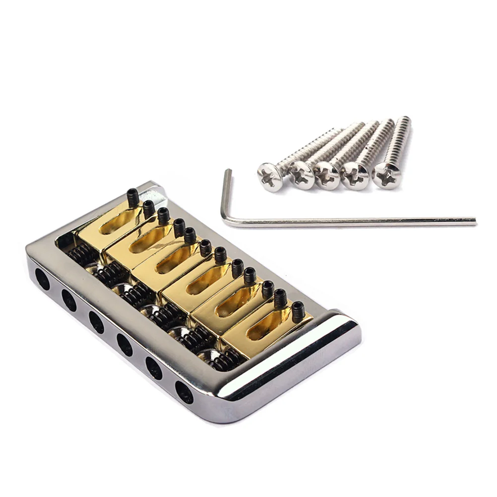 

Bridge Guitar Parts Electric Bass Hardtail Fixed Saddles St Acoustic Saddle