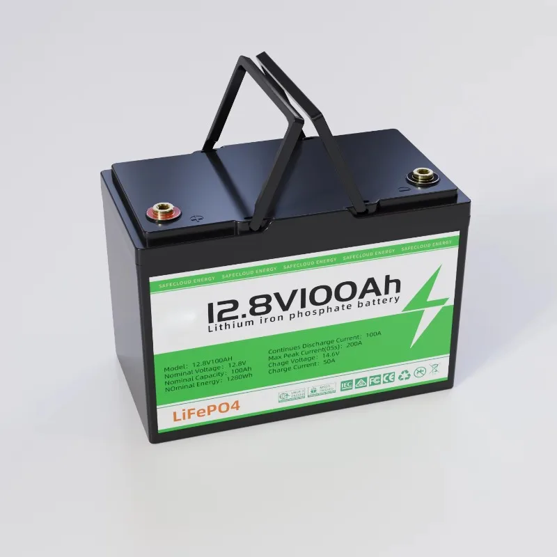 Фото Сертификация CE/FCC/UN38.3/MSDS. Литиевая автомобильная батарея 12.8V 100Ah с глубоким циклом разряда, 3000 циклов работы, для автомобильной аудиосистемы, внедорожников и фургонов. №4
