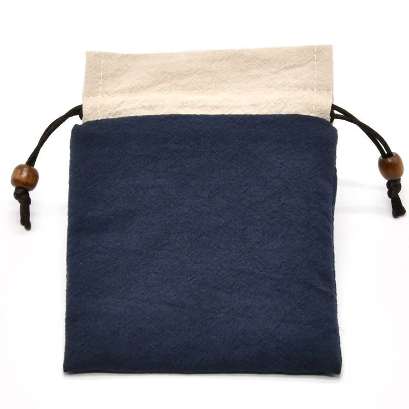 

Хлопковая сумка на шнурке