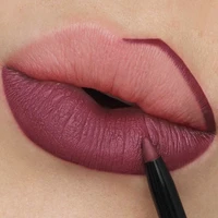 waterproof lipliner pencil 12 colors sexy red matte contour tint lip liner long lasting non stick cup lipstick makeup cosmetic