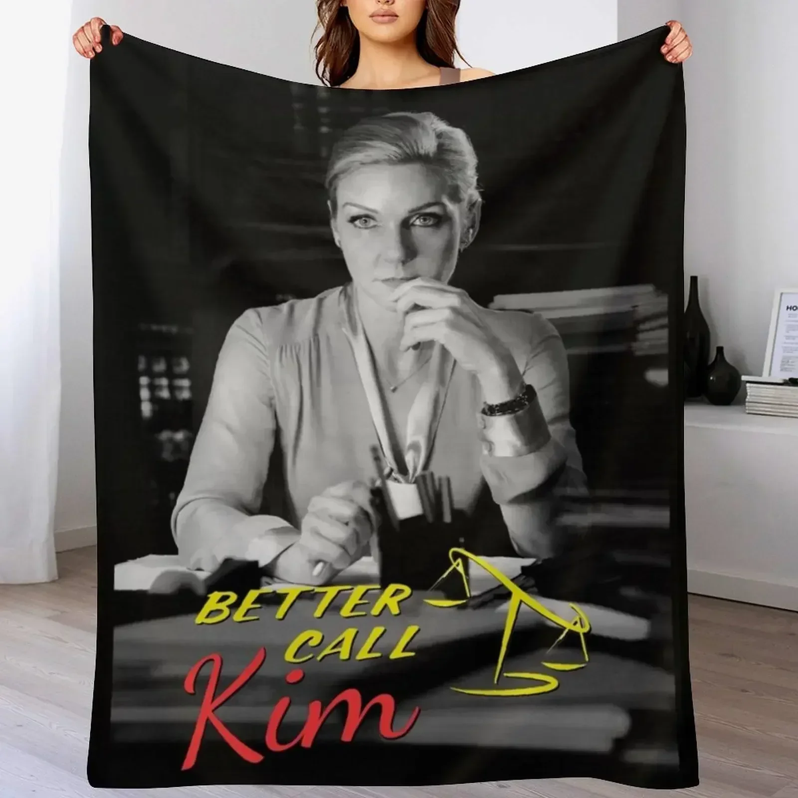 Фото Ким Векслер - Better Call Kim Плед для дивана, мягкий большой плед для косплея, аниме, кемпинга, фланелевый плед №4