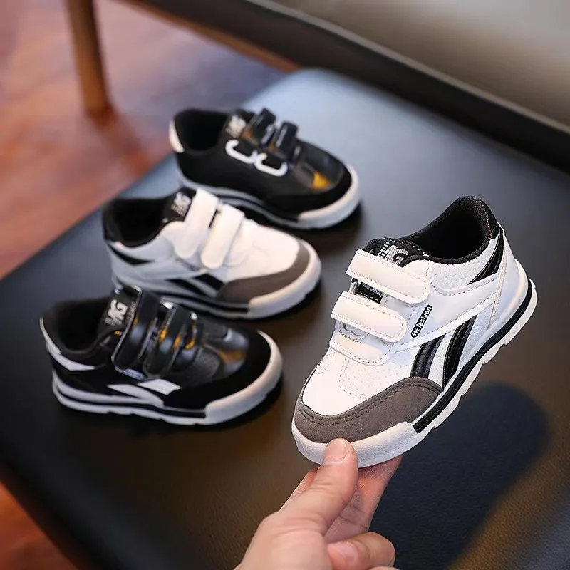 

Size 22-31 Children Anti-slip Wear-resistant Casual Shoes Girls Boys Kids Soft Sole Toddler Shoes Baby Breathable Sport Sneakers