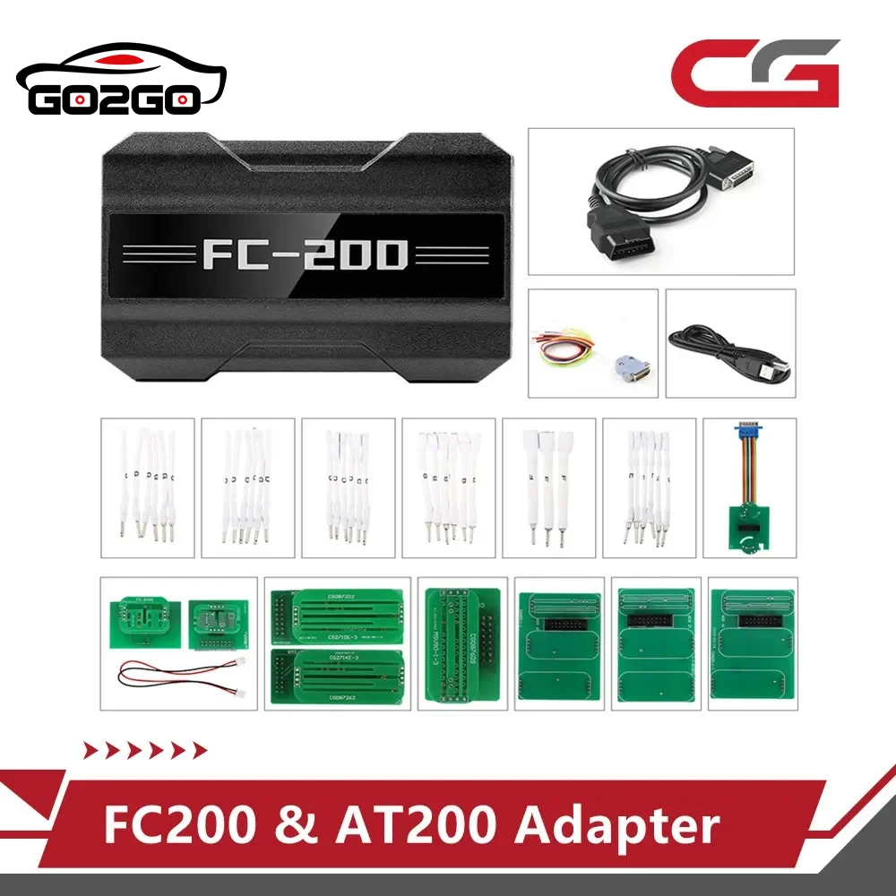 V1.2.0.0 CG CGDI FC200 ECU Программатор полная версия поддержка 4200 ECUs 3 рабочих режима