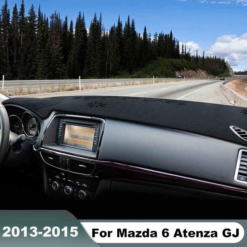 

For Mazda 6 Atenza GJ 2013 2014 2015 Car Dashboard Cover Mat Anti-UV Non-Slip Pad Instrument Panel Carpets DashMat Accessories