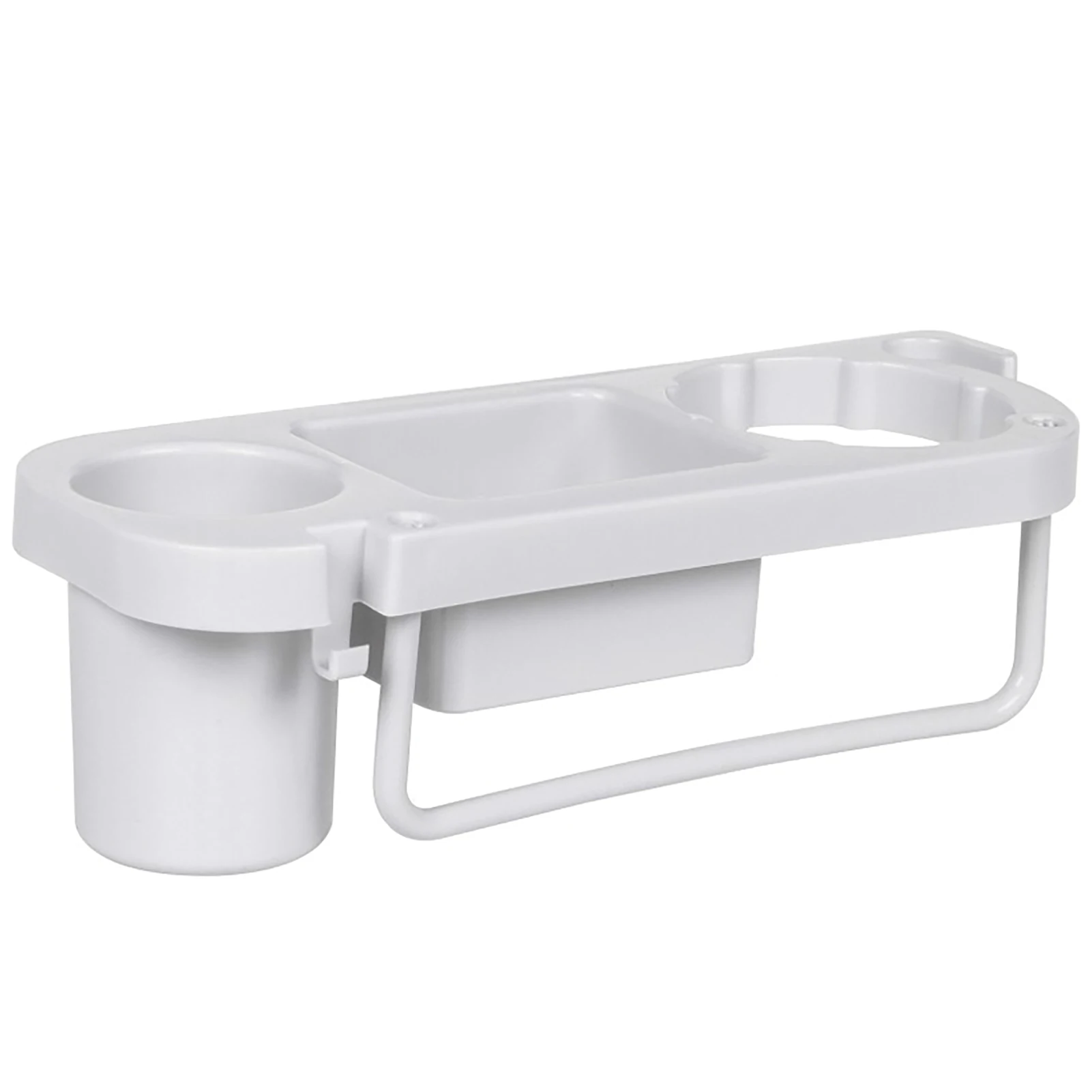 

Отверстие для слива с крючком практичный клейкий держатель для фена универсальный настенный стеллаж для хранения PP