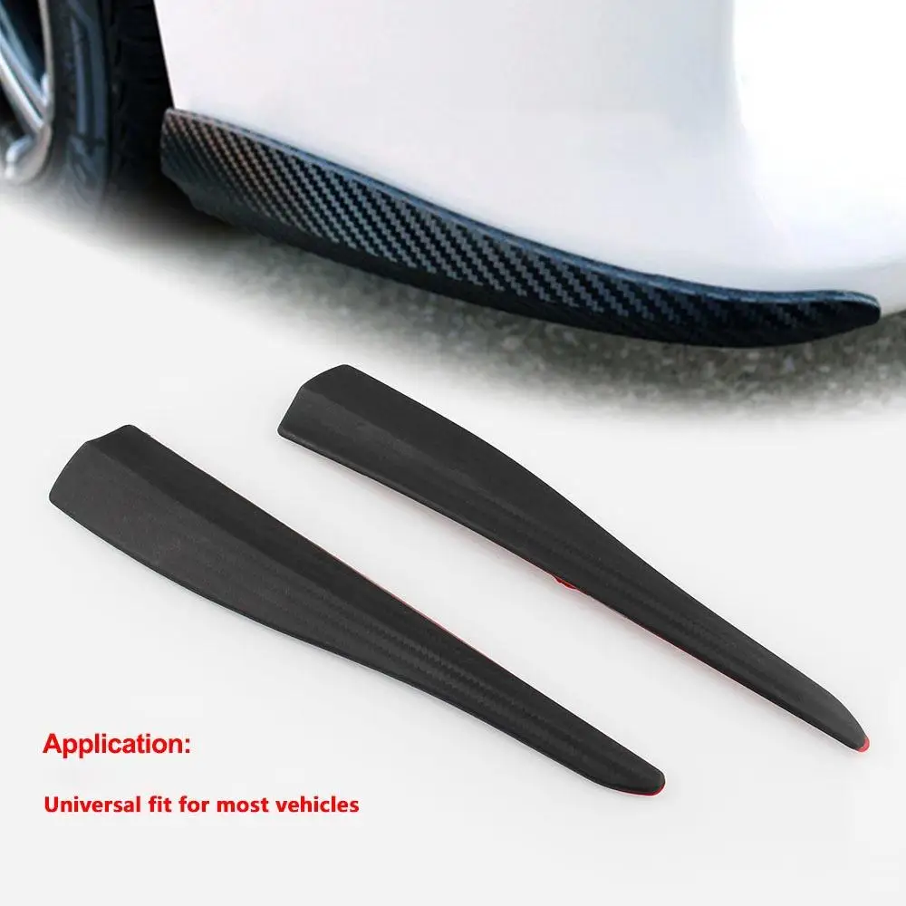 

2pcs/set 28cm PVC Car Bumper Protector Anti-Scratch Strips Sticker Auto Body Protector for Car Exterior Parts