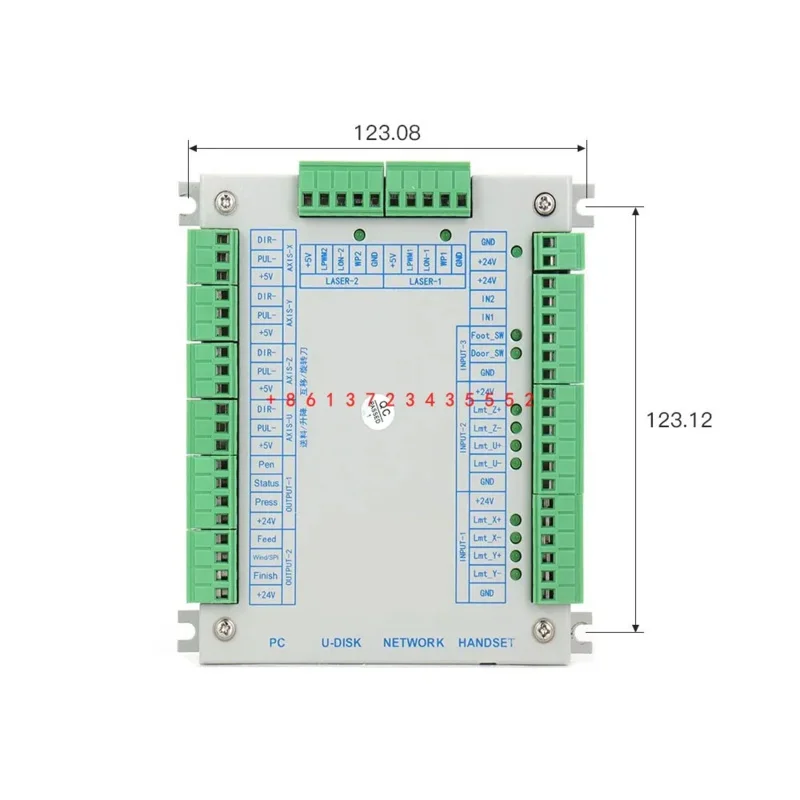 Система лазерного контроллера DSP TL-A4 заменяет контроллер Ruida 6445G/S Trocen Leetro для