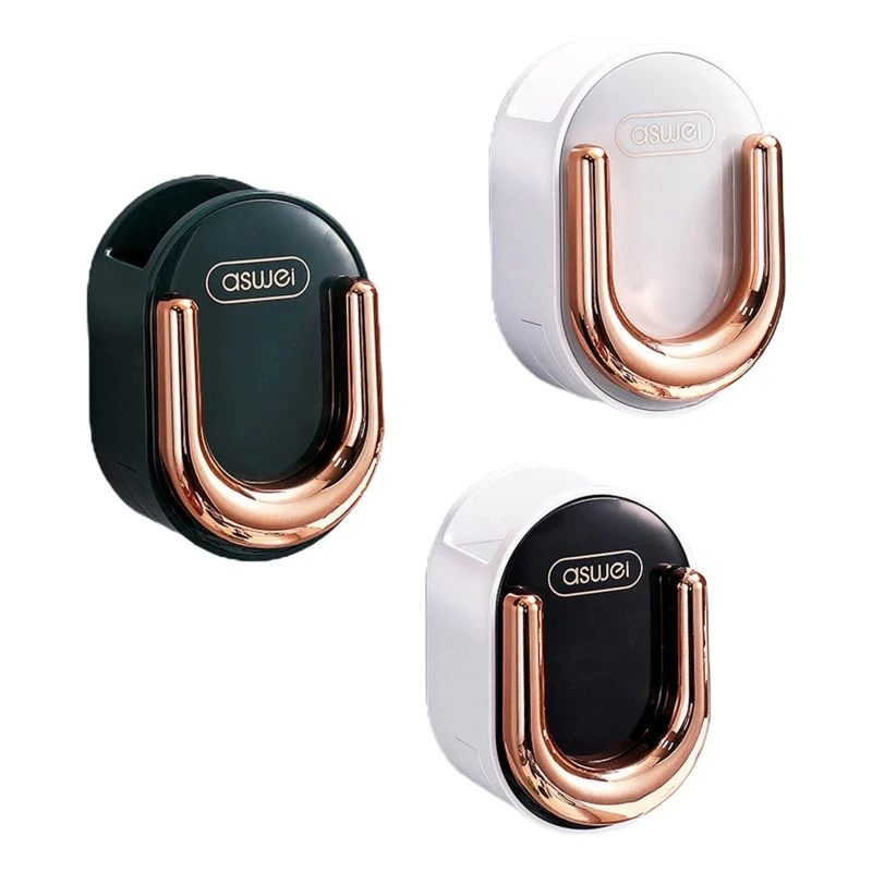 

Настенный держатель для фена, складной U-образный крючок с контейнером для хранения