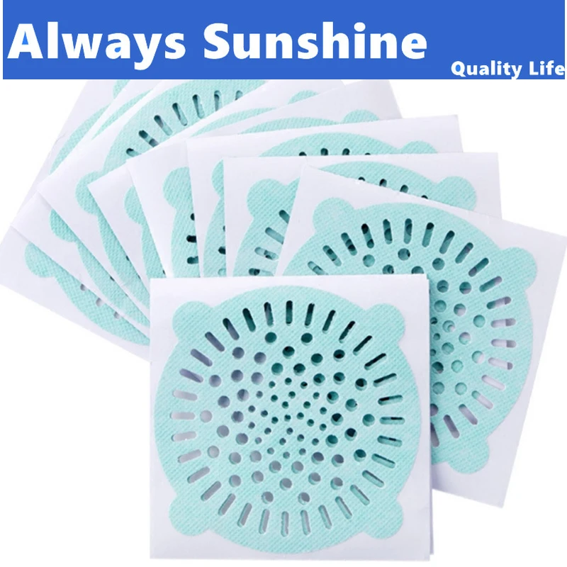 Новая одноразовая сливная наклейка для душа s против засора одноразовый фильтр