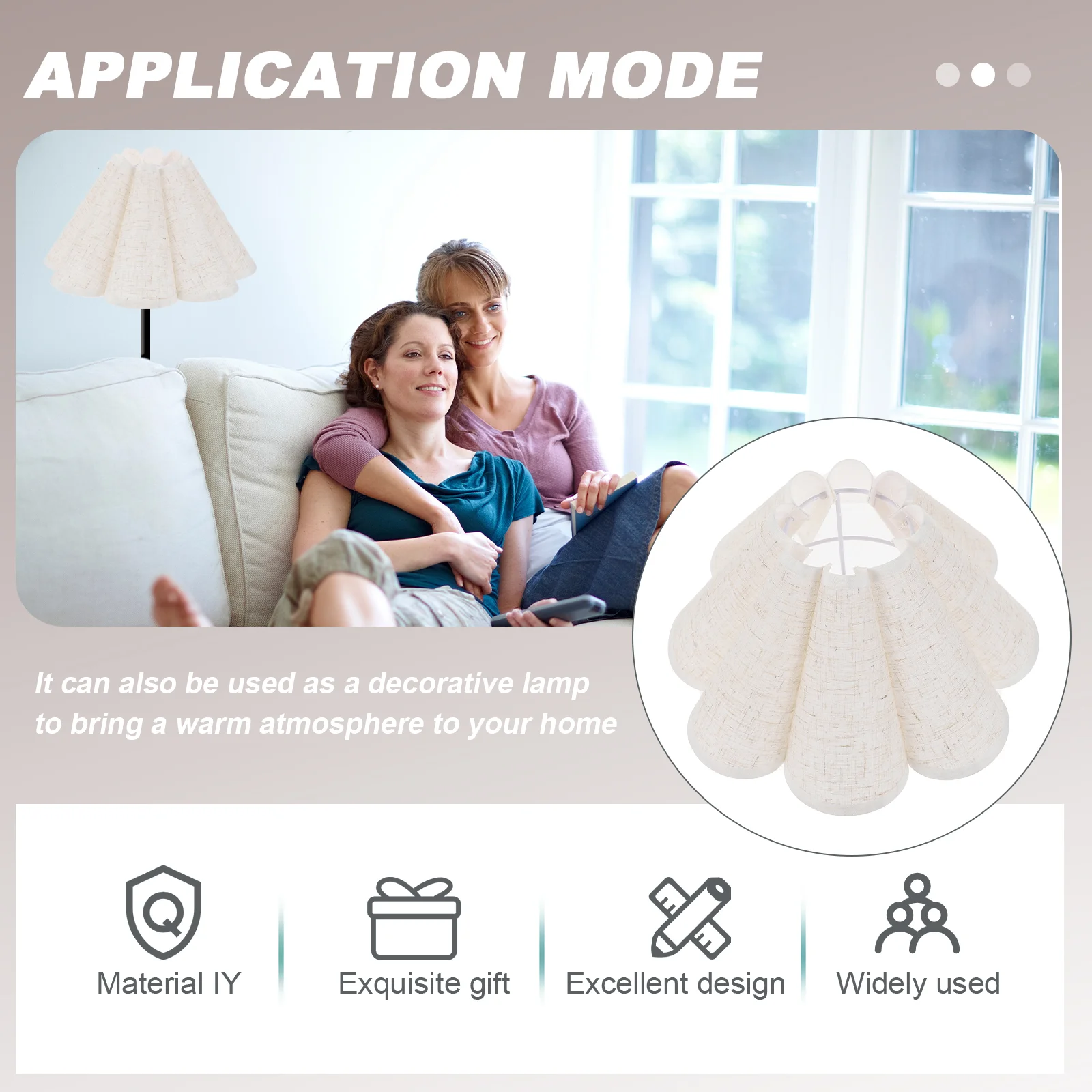 Абажур для настольной лампы с лепестками абажуры торшеров шикарный абажур в