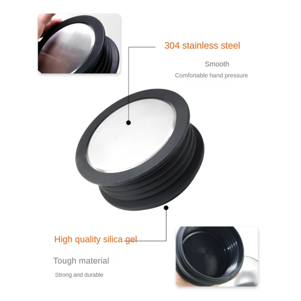 Измельчитель кофейных зерен одноразовый резервуар для Кофемолки из силикона