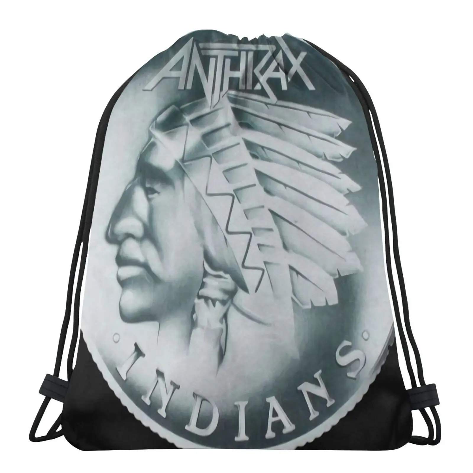 

Металлическая сумка для ядро 6123 для индейцев Антракс, сумка в готическом стиле, тканевые сумки для рисования, сумки для покупок, милая сумка,...