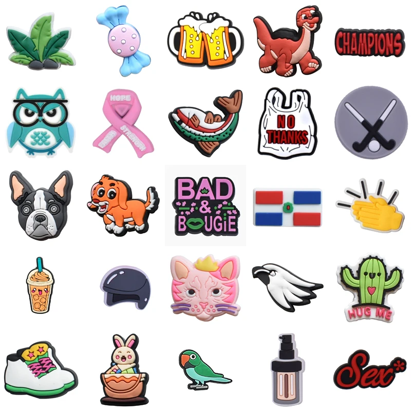 

Gifts Shoe Charms Packs Set Jeans Girl Kids Decorations for Crocs Wholesale Bulk Shoes Accessories Boy Men Women Charm Para Pins