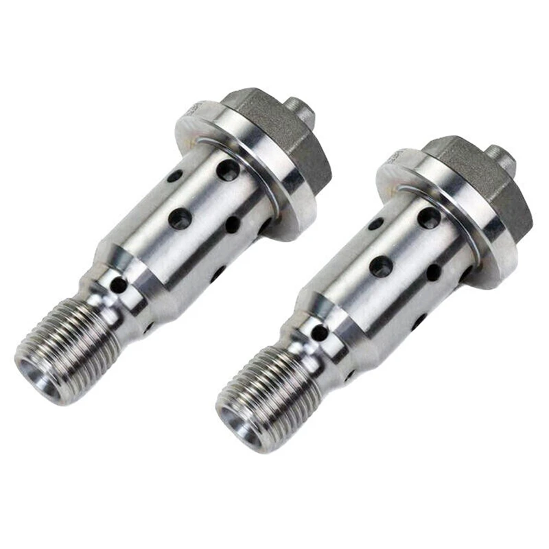 

2Pcs Exhaust Camshaft Control Valve Camshaft Bolt For Mercedes Benz M272 M273 E500 2720500578