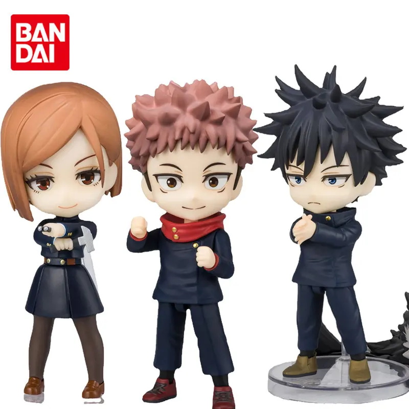 

Bandai Original Mini FM Jujutsu Kaisen Fushiguro Megumi Itadori Yuji Kugisaki Nobara Geto Suguru Anime Action Figures Toys Gift