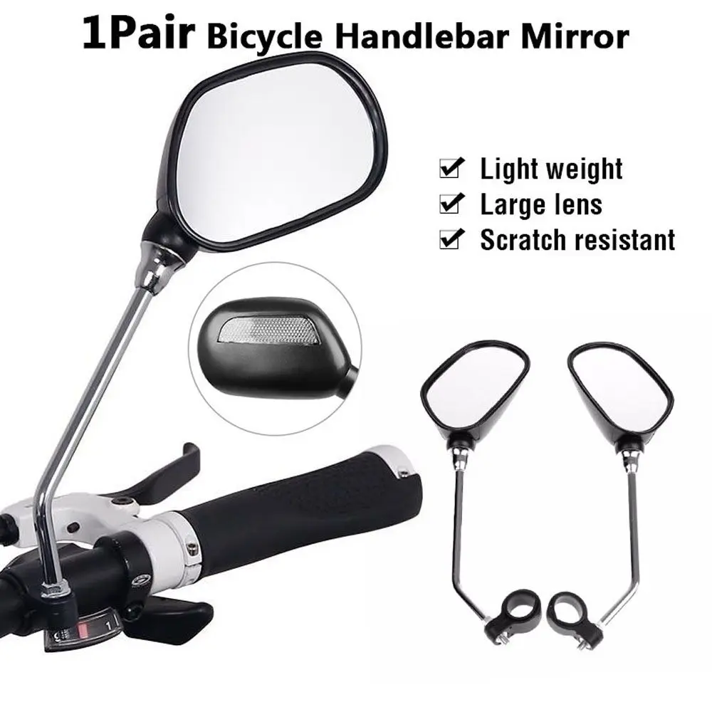 

360 Degrees Rotate Cycling Reflector Bicycle Handlebar Mirror Bicycle Rearview Mirror Bicycle Accessories Bike Mirrors
