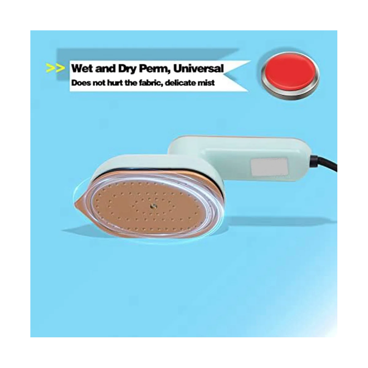 

Паровой мини-Утюг, утюг для одежды для путешествий, портативный утюг для влажной и сухой сушки, домашний дорожный бизнес с паровым мини-утюгом, вилка стандарта США B