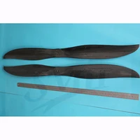 UC4713L 47 inch Matte Carbon Fiber High Efficiency Straight Paddle Propeller CW & CCW