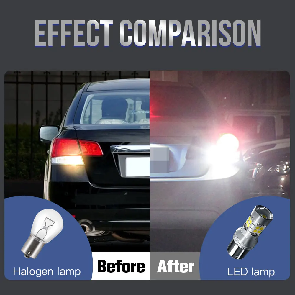 Светодиодная лампа заднего хода P21W 7506 BA15S для Ford Galaxy Ka Kuga 1 Mondeo 2 4 Ranger S-Max SMax S Max шт. -