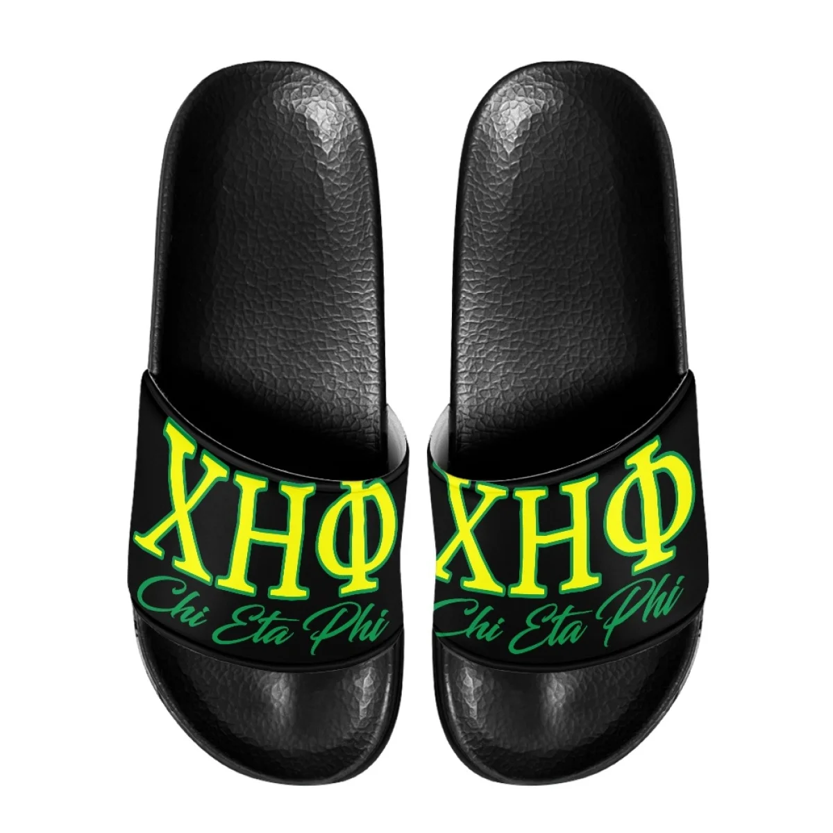 Шлепанцы Chi Eta Phi Sorority женские дизайнерские сандалии для дома и ванной мягкая